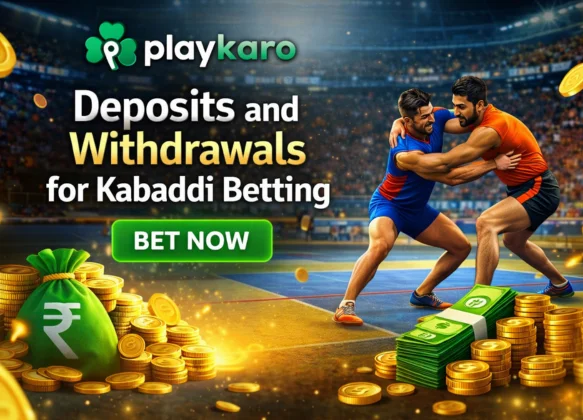 Deposits and Withdrawals for Kabaddi Betting on Playkaro