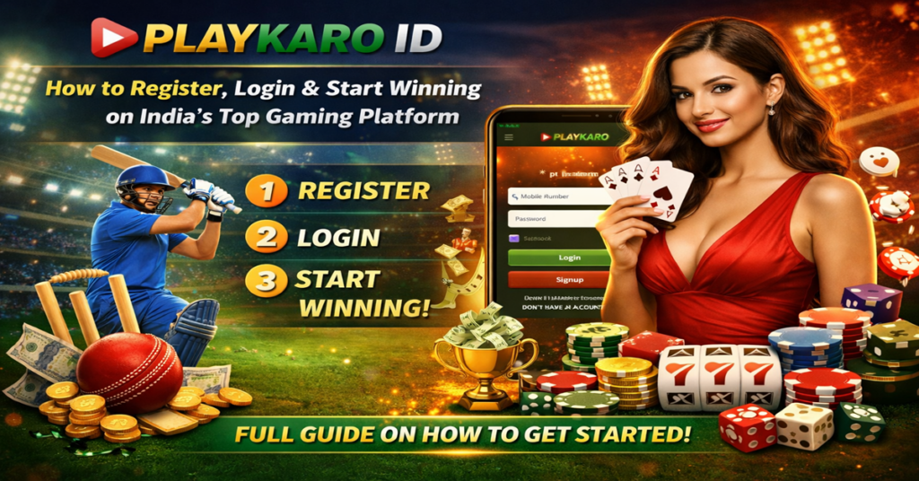Playkaro ID – How to Register, Login & Start Winning on India's Top Gaming Platform