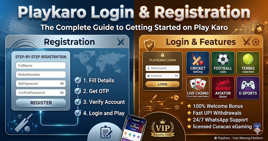 Playkaro Login & Registration – The Complete Guide to Getting Started on Play Karo