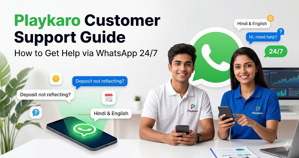 Playkaro Customer Support Guide — How to Get Help via WhatsApp 247