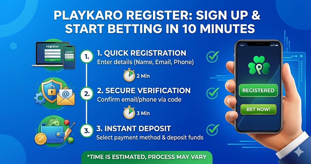 Playkaro Register — How to Sign Up & Start Betting in 10 Minutes