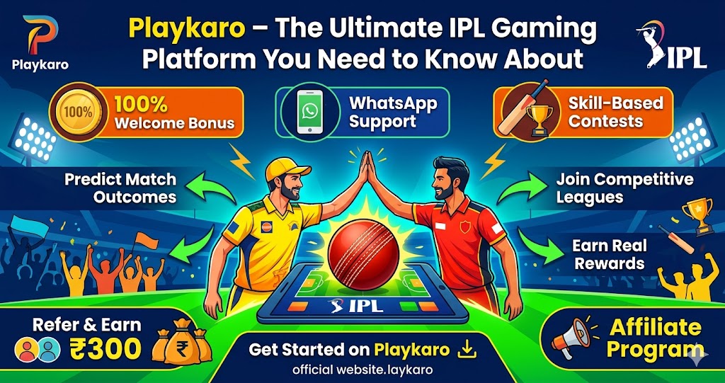 Playkaro – The Ultimate IPL Gaming Platform You Need to Know About