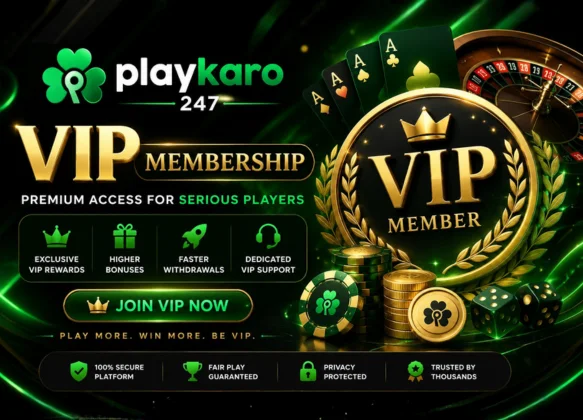 Playkaro247 VIP Membership — Premium Access for Serious Players