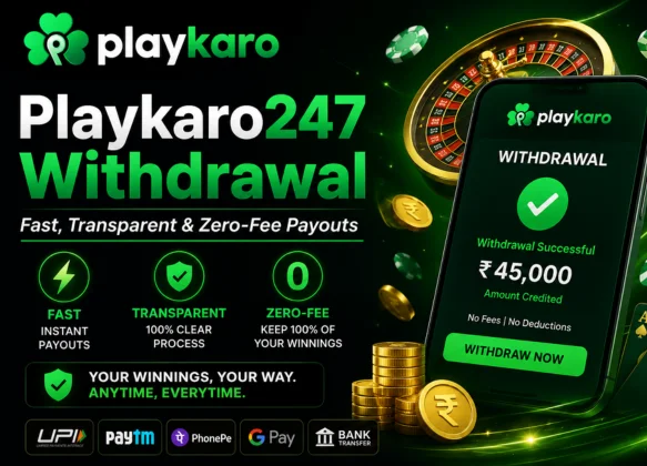 Playkaro247 Withdrawal — Fast, Transparent & Zero-Fee Payouts