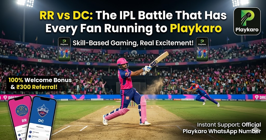 RR vs DC The IPL Battle That Has Every Fan Running to Playkaro