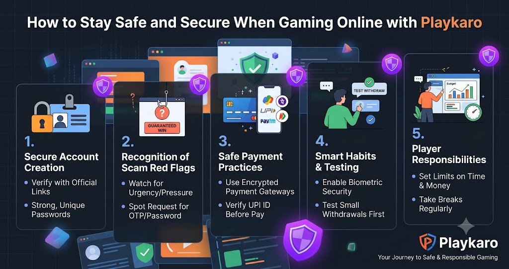 How to Stay Safe and Secure When Gaming Online with Playkaro